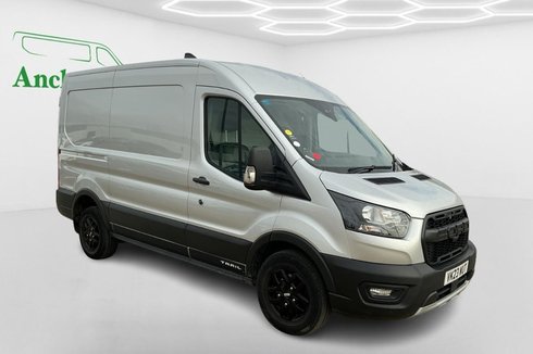 Ford Transit MWB L2H2 Medium Roof Trail 350 Air Con Alloys Sensors Cam Tow Bar EURO 6