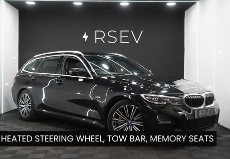 BMW 3 Series 330E M SPORT TOW BAR FBMWSH Rev Camera Heated Steering Wheel 1 Owner VATQ