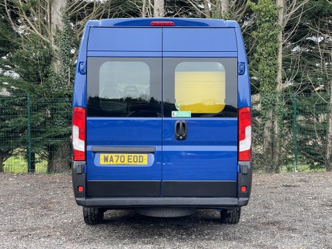 Peugeot Boxer 440 L4H2 17 seat Lightweight NON-D1 minibus w/full ramp, sensors, ULEZ. 12