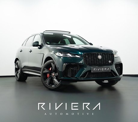 Jaguar F-Pace 5.0 P550 V8 SVR SUV 5dr Petrol Quickshift AWD Euro 6 (s/s) (550 ps)
