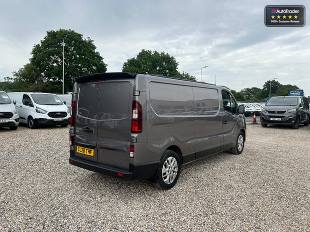 Renault Trafic LWB L2H1 Low Roof Leader LL30 Air Con Alloys Sensors Cam EURO 6 NO VAT 6