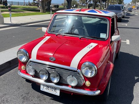 Classic Mini Cooper on its travels!! 5