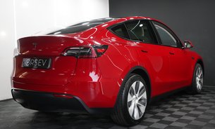Tesla Model Y RWD Comfort Suspension White Interior Multi Coat Red One Owner Pristine 6