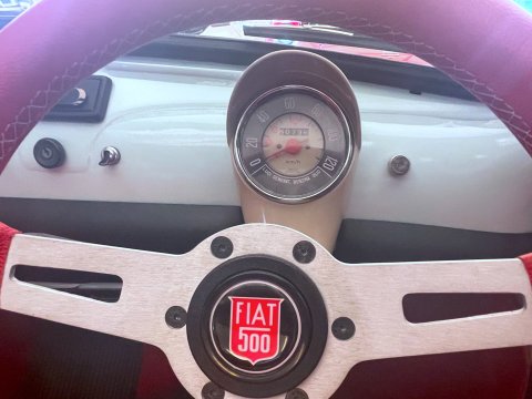 Fiat 500F Electric Conversion 14