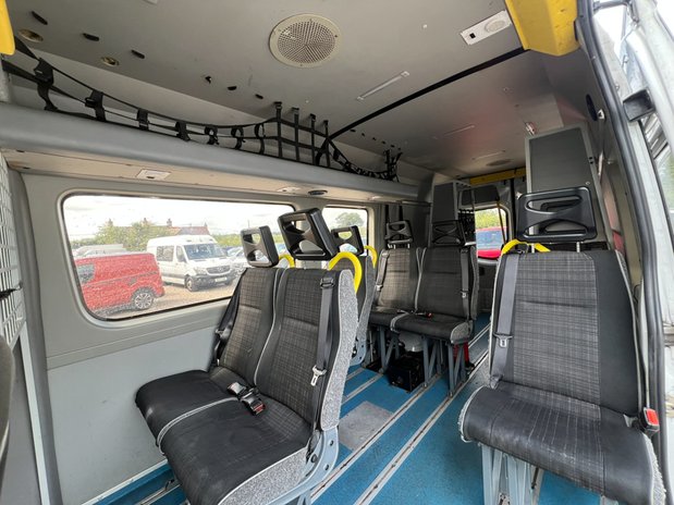 Mercedes-Benz Sprinter MWB L2H1 Low Roof Ex-Police Van-Rear Seats + Racking EURO 6 NO VAT 12