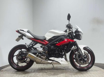 Triumph Street Triple R 2015 15K QUICK SHIFTER ARROW EXHAUST NEW MOT NAKED BIKE