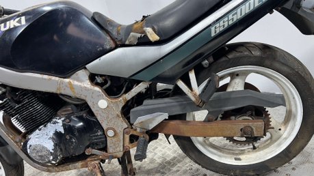 Suzuki GS500 1990 35K NON RUNNING 1 OWNER 500CC TWIN PROJECT BIKE 10