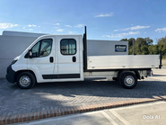 Peugeot Boxer 335 2.2 Hdi 130 ps Crew Cab Tipper - Air Con - Ex MOD 9