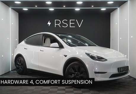 Tesla Model Y LONG RANGE AWD White Interior Hard Ware 4 (AI4) GROK AI One Owner VAT Q