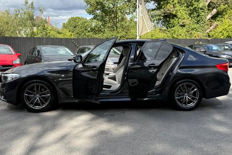 BMW 5 Series 520D M SPORT - RARE SOPHISTO GREY WITH IVORY LEATHER INTERIOR  18