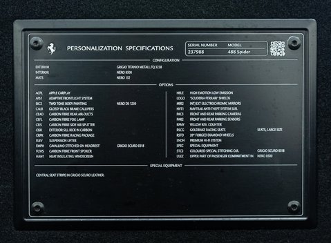 Ferrari 488 Spider 39