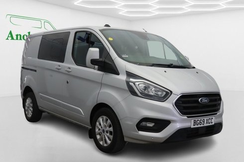 Ford Transit Custom Crew Cab SWB L1H1 Low Roof Limited 320 Air Con Alloys Sensors EURO 6