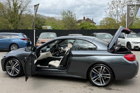 BMW 4 Series 430I M SPORT -PLUS PK -H/K -360 CAMS -KEYLESS -LANE ASSIST - £9,625 EXTRAS 18