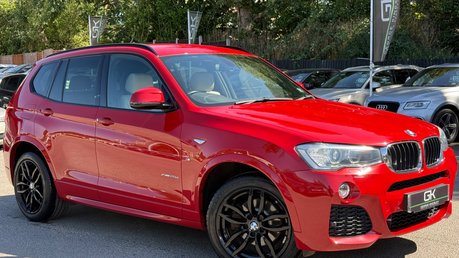 BMW X3 XDRIVE20D M SPORT - RARE COLOURS - REVERSE CAMERA 