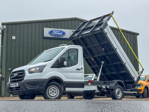 Ford Transit Tipper MWB L2 Leader 350 Air Con Tow Bar EURO 6 1