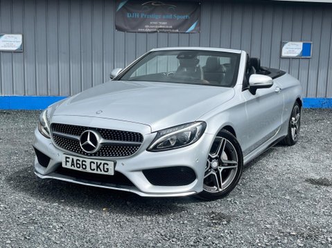 Mercedes-Benz C Class 2.1 C220d AMG Line (Premium Plus) Cabriolet G-Tronic+ Euro 6 (s/s) 2dr 56
