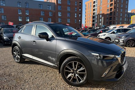 Mazda CX-3 SPORT NAV… AUTOMATIC…5 SERVICES...SAT NAV..HEATED LEATHER SEATS