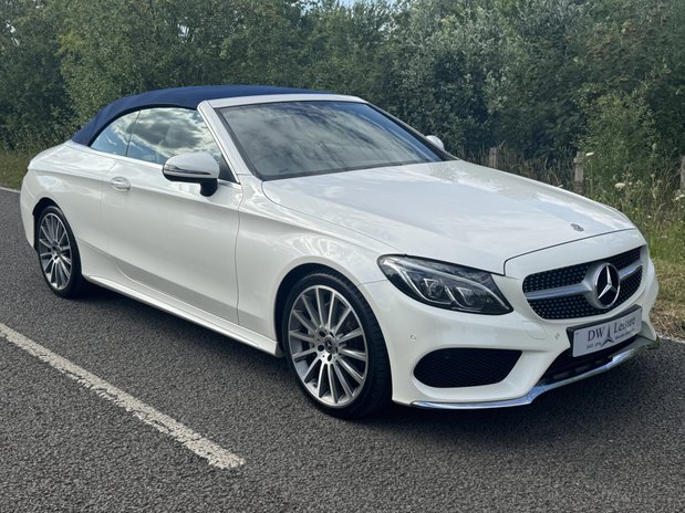 MERCEDES C CLASS 2018 18 C200 AMG LINE CONVERTIBLE AUTO PETROL BE... 16,995 POA PER...