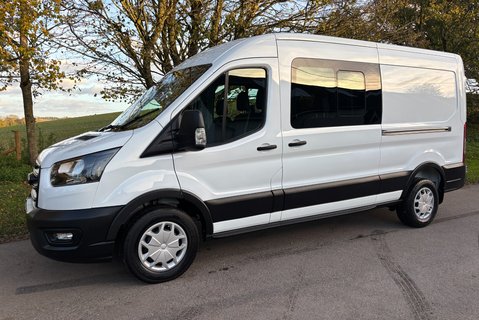 Ford Transit 350 L3 H2 130 ps Trend Double Cab in Van - Air Con 1