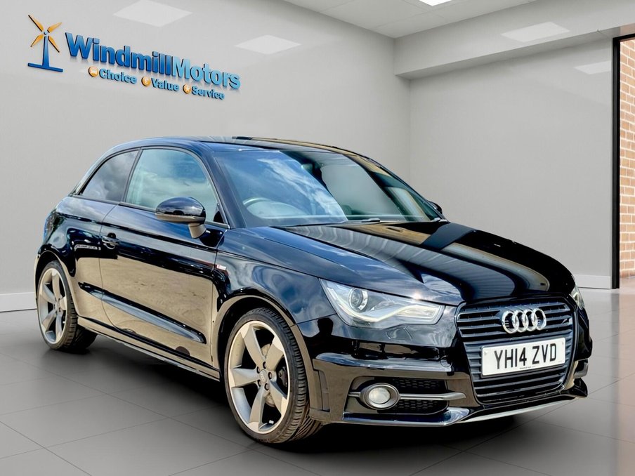 2014 Audi A1 exterior view