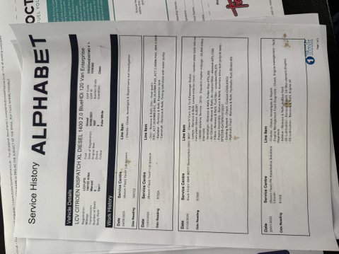 Citroen Dispatch 2.0 Dispatch 1400 Enterprise Blue HDi S/S 62