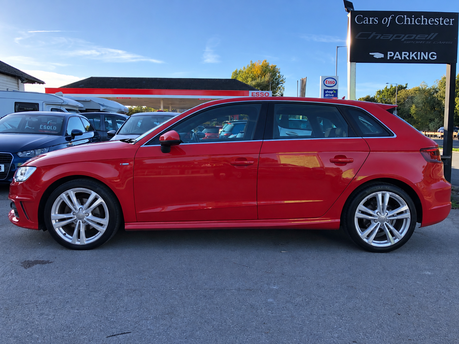 Audi A3 1.6 TDI S LINE 5dr 2 Owners 67000m Audi Service History inc Cambelt £20 Tax 14