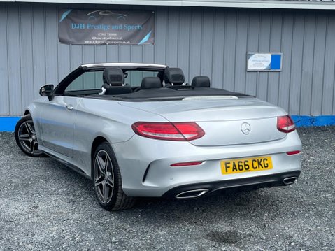 Mercedes-Benz C Class 2.1 C220d AMG Line (Premium Plus) Cabriolet G-Tronic+ Euro 6 (s/s) 2dr 58