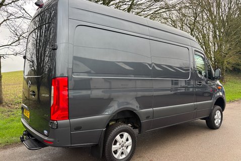 Mercedes-Benz Sprinter 316 Cdi L2 H2 4x4 Panel Van with Air Con & Leather 2