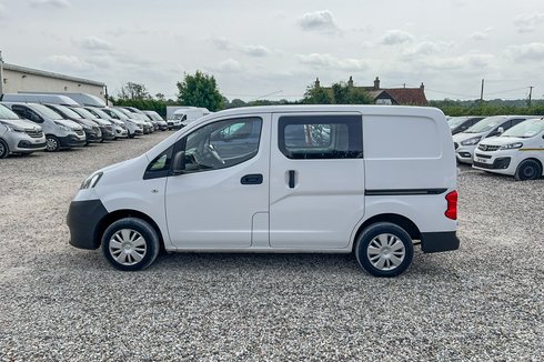 Nissan NV200 Crew Cab SWB L1H1 Low Roof Acenta Air Con EURO 6 NO VAT