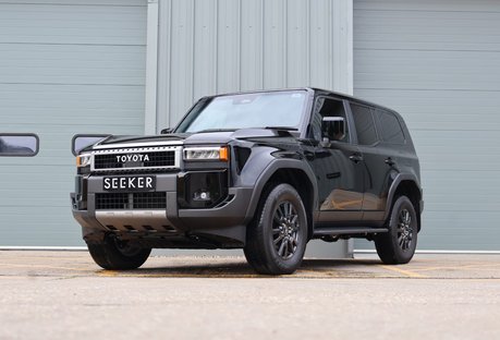 Toyota Land Cruiser COMMERCIAL Ask about OEM rear seat conversion by Seeker UK