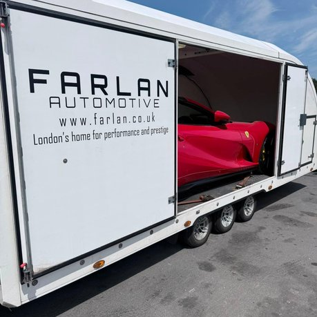 Enclosed car transport  10
