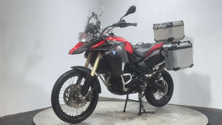 BMW F800 2014 ONLY 23K FULL ALLOY LUGGAGE NEW MOT SERVICED 800CC 6