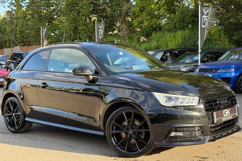 Audi A1 TFSI BLACK EDITION NAV -PANORAMIC SUNROOF - ALL BLACK  1