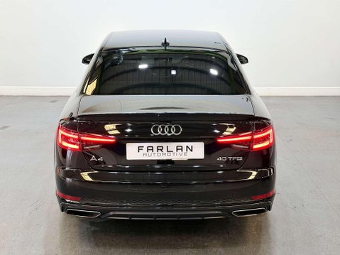 Audi A4 2.0 TFSI 40 Black Edition Saloon 4dr Petrol S Tronic Euro 6 (s/s) (190 ps) 18