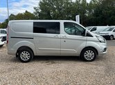 Ford Transit Custom Crew Cab AUTO SWB L1H1 Low Roof Limited 320 Air Con Alloys Sensors Cam EURO 6
