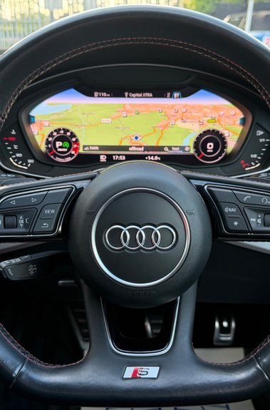 Audi S4 S4 TFSI QUATTRO - COMFORT & SOUND PACK -APPLE CAR PLAY -MAGMA RED LEATHER 