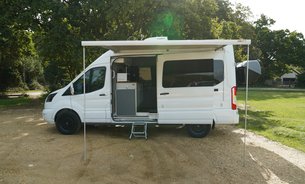 Ford Transit 350 L3 H3 P/V DRW FSH New Brakes Off Grid Solar Cassette Toilet Air Con +++ 3