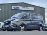 Ford Transit Custom Crew Cab AUTO SWB L1H1 Low Roof Limited 320 Air Con Alloys H/Seats EURO 6 2