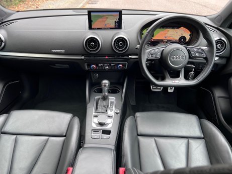 Audi S3 2.0 TFSI Black Edition Sportback S Tronic quattro Euro 6 (s/s) 5dr 62