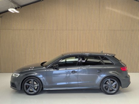 Audi A3 2.0 S3 Sportback TFSI Black Edition Quattro Semi-Auto 4WD 5dr 18