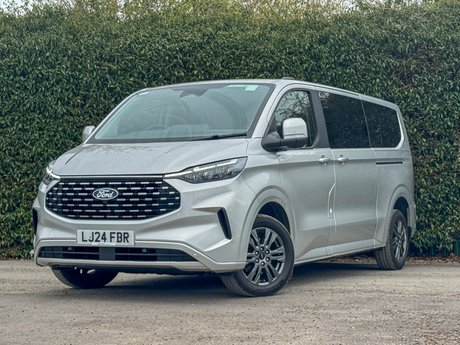 Ford Tourneo Custom Titanium Luxe | 9 Seat | Auto | L2 LWB | 320 | Euro 6 | £31,993 + vat