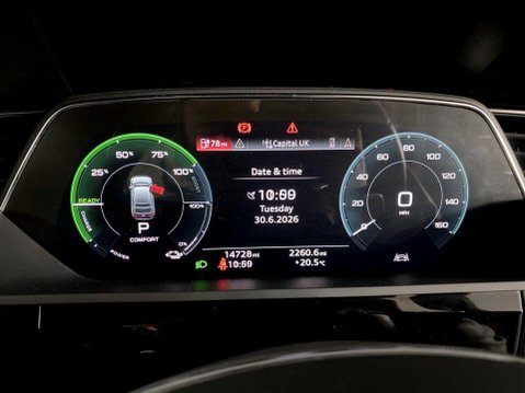 Audi E-Tron 55 S line Sportback 5dr Electric Auto quattro 95kWh (11kW Charger) (408 ps) 13
