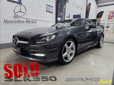 Mercedes-Benz SLK 3.5 SLK350 BlueEfficiency AMG Sport Edition 125 G-Tronic+ Euro 5 (s/s) 2dr