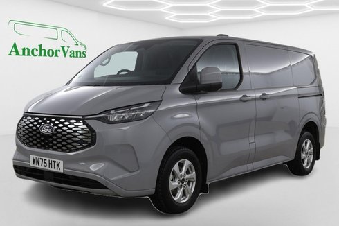 Ford E-Transit Custom 65KWH AUTO SWB L1H1 Low Roof Limited Air Con 218ps Alloys Sensors Cam EURO 