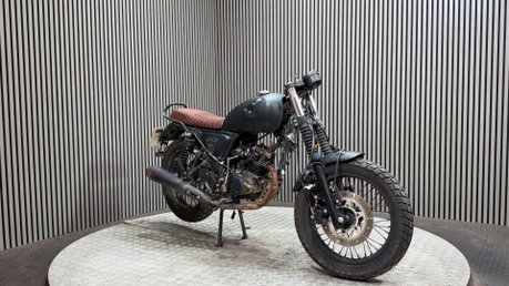 WK Bikes Scrambler 2021 50CC GEARED BIKE SPARES OR REPAIR PROJECT BIKE 2