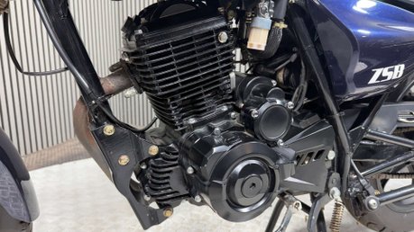 Lexmoto ZSB 2020 ONLY 767 MILES DAMAGED PROJECT BIKE GOOD SPARES 125CC 10