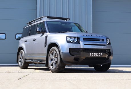 Land Rover Defender 110 HARD TOP MHEV expedition model ask about rear seat conversion