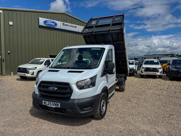 Ford Transit Tipper MWB [SOLD MM] L2 Leader 350 AIR CON Tow Bar EURO 6 3