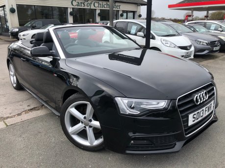 Audi A5 2.0 TDI S LINE S/S convertible just 66,000m 1 owner, good history £165 tax 35