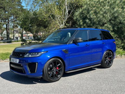 Land Rover Range Rover Sport 5.0 P575 V8 SVR Carbon Edition SUV 5dr Petrol Auto 4WD Euro 6 (s/s) (575 ps 32